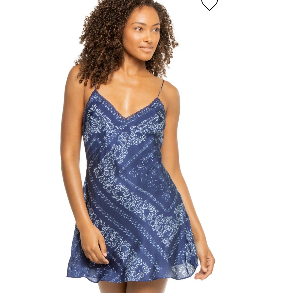 Loveshack Fancy Silk Raja Mini Dress